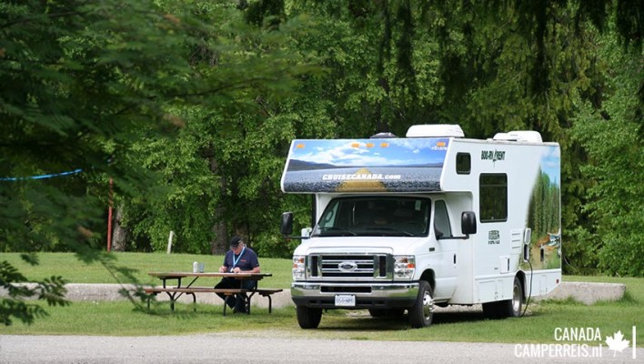 Williams Lake Campground in Revelstoke